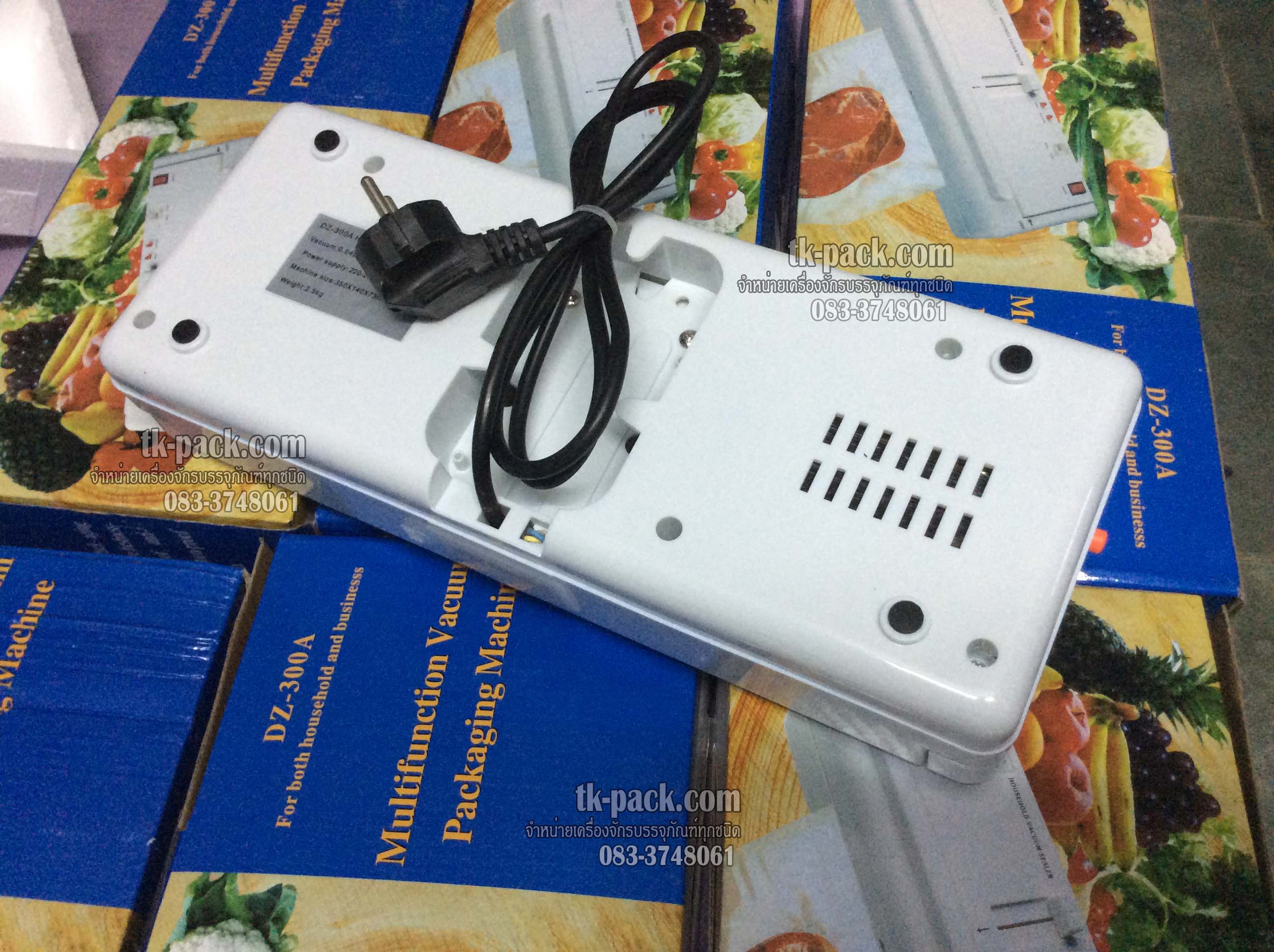 เครื่องซีลสูญญากาศ รุ่น DZ-300A 